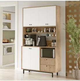 Resim Robin Home Lounge Kahve Köşesi Çok Amaçlı Dolap Mutfak Dolabı 
