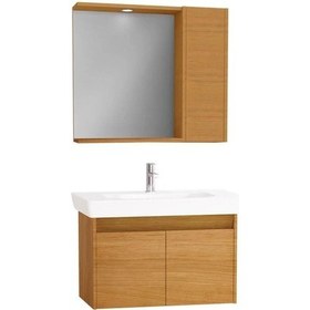 Resim Vitra Step 85 cm Tik Banyo Dolabı Takımı 61533 