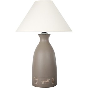 Resim Patara Seramik Vizon Abajur Vizon 