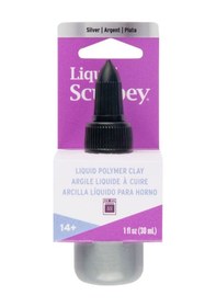 Resim Sculpey Liquid Sıvı Polimer Kil 30 Ml. Gümüş 