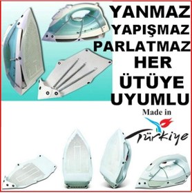 Resim Teflon Yanmaz Yapışmaz Ütü Altlığı Tabanlık Ütü Tabanlığı Silik 