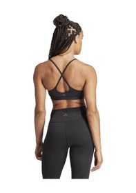 Resim Adidas All Me Ls Kadın Siyah Bisiklet Yaka Sporcu Sütyeni Siyah 