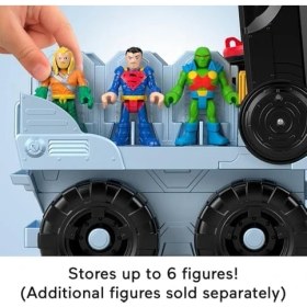 Resim Hype Store Imaginext Dc Super ™ Dönüşebilen Bat-Tank™ Imaginext Dc Super Dönüşebilen Bat-Tank ve Figürü, Işık ve Ses Efektleri HVY04 