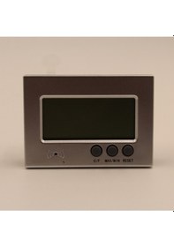 Resim Humidor Gümüş Dijital Nem Ölçer Higrometre Ppo0023 