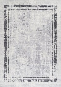 Resim Kaşmir Halı Trend Vetra 80x150 Cm Salon Mutfak Halısı Yolluk Gri 