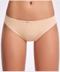 Resim Fiyonklu Ten Kadın Bikini Külot 10 Adet 001 