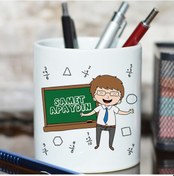 Resim Erkek Öğretmene Öğretmenler Günü Hediyesi Isimli Kalemlik 