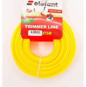 Resim Elefant Tırpan Misinası Motorlu Tırpan Yıldız Misina 4mm X 15 Metre 