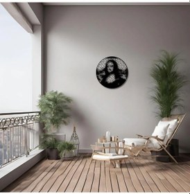 Resim Dekoratif Metal Sanatı Kör Adam 2 Blind Man Metal Duvar Tablosu Portre 