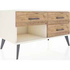 Resim Hyperion Şifonyer 3 Çekmeceli 88x44x48 Aytaşı-aytaşı/çam Aytaşı/çam 