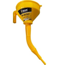 Resim Sgs 2400 Spiralli Çelik Süzgeçli Huni 1.2 Lt 