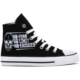 Resim Kadın Siyah Bilekli Sneaker 