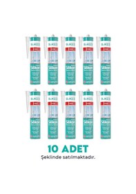 Resim Sukes Universal Şeffaf Silikon 280 Gr 10 Lu Paket 