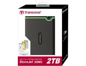 Resim Transcend 2TB Storejet 25M3 USB 3.0 Taşınabilir Disk TS2TSJ25M3S 