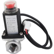 Resim Dianziye Gaz Acil Kesme Valfi Dn15 4 Parça - Elektromanyetik Kontrol, Otomatik/manuel Kesme, Gaz Boruları İçin Güvenli Koruma 