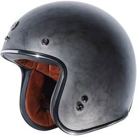 Resim Torc T-50 Del Mar Weathered Açık Motosiklet Kaskı Mat Siyah 