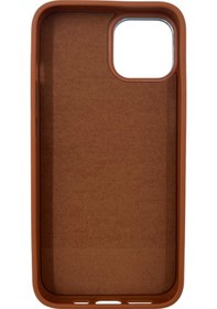 Resim Nettech İphone 15 Uyumlu Nt-n029 Arka Koruma Kılıf - Kahverengi Kahverengi 