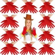 Resim Aspata Store Kırmızı Bando Eldiveni Seti 10 Çift (20 Adet) 