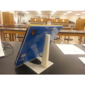 Resim Opencart Sanat Veya Kitap Teşhir Standı Sadece Plastik Aparattır 