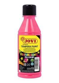 Resim Jovı 519 Guaj Boya Karanlıkta Parlayan Fosforlu 250ml Pembe Çok Renkli 