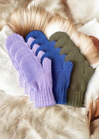 Resim DAFFODİL Unisex Triko Bebek Eldiveni 6 Çift Set (0-3 Yaş) 