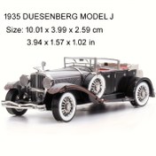 Resim 3D Metal Yapboz DIY Modeli - Vintage Araba, Üç Boyutlu Metal Montaj El İşi Düğün Hediyesi Kız Arkadaş İçin Noel Takı Masa Süsü 