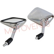 Resim Monero Qy Ayna 10 Mm Cbf150 [ Kromajlı - Sağı Ters Diş] [takım] 