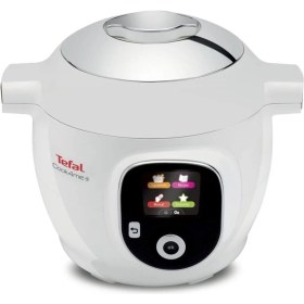 Resim Tefal COOK4ME Akıllı Çoklu Pişirici, Multicooker, Yüksek Basınçlı Pişirici, 150 Tarif, CY851130 