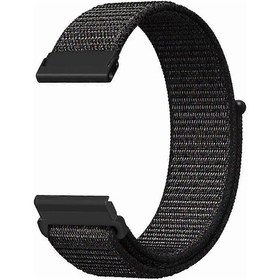 Resim Suunto Spartan Sport Wrist Hr Baro / Suunto 7 İçin 24 Mm Naylon Spor Döngü Saat Kayışı 