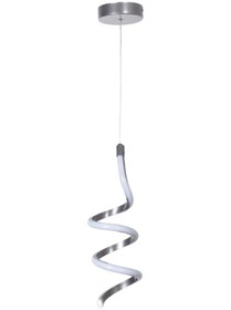 Resim Pegasus Modern Tasarım - Salon - Hol - Antre - Çocuk Odası - Gri Renk Tekli Ledli Avize Gri 