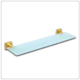 Resim Lara Gold Paslanmaz Zamak Cam Etajer Altın 