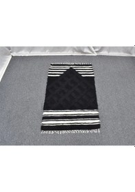 Resim Zehra Abla Halı Yeni El Dokuma Namazlık Seccade Tiftik Yün Siirt Kilimi 6307 