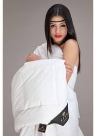 Resim Varol Çift Kişilik Kaz Tüyü Yorgan Beyaz 