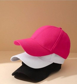 Resim Gyes Spor Şapka Unisex 3 Adet Siyah-beyaz-pembe Siyah 