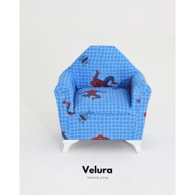 Resim Velura Home & Living Çocuk Koltuğu & Spiderman Desenli 