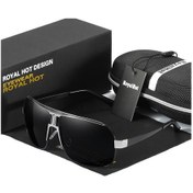 Resim Siyah Kraliyet Sıcak Sıcak Satış Polarize Uv400 Güneş Gözlüğü Tasarımcısı Güneş Gözlüğü Markaları Siyah 