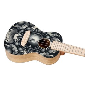 Resim Ortega RUAR-BI Art Series Concert Ukulele (Birds) 