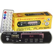 Resim Magicvoice Kumandalı Oto Teyp Çevirici Sd-Aux-Usb-Bluetooth Magicvoice
