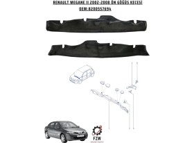 Resim FZW Renault Megane Iı Motor Ön Üst Göğüs Izolasyon Keçesi (8200499530)(8200557694) 