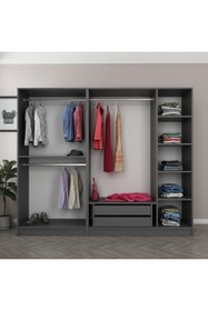 Resim Minar Kale 210cm 5 Bolme 2 Cek Gıyınme Dlp Antr 