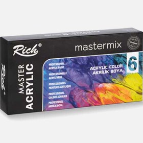 Resim Rich 6 'lı Mastermix Akrilik Set 