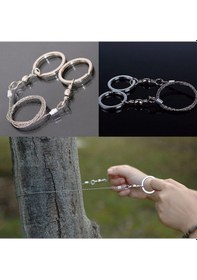 Resim Outdoor Kamp Testeresi Zincir Cep Testeresi Sihirli Çelik Testere N11.898 