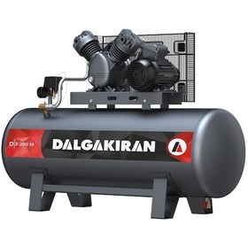 Resim Dalgakıran D3-200M 200 L 220 V 2.2kw 3 Hp 7 Bar Tek Kademeli Kompresör 