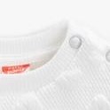 Resim Kız Bebek Bisiklet Yaka Uzun Kollu Desenli Sweatshirt 