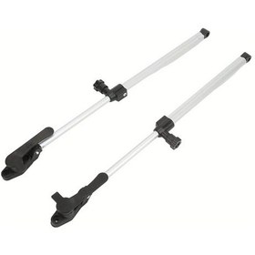 Resim Hightower Universal Karavan Pencere Destek Çubuğu - 310mm Manuel Güneşlik, Siyah Kargaburun 