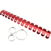 Resim Chuangyinshop Red Motorcycle Egzoz Koruyucu Kalkan Muffler Boru Kılıfı Yamaha Yz125 Yz250 Yz426f Yz450f Honda Crf 450x 250lx 