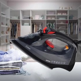 Resim Kiwi Buharlı Ütü 1850 Watt - Damlama ve Kireç Önleyici, Dayanıklı Seramik Taban, Dikey Buhar, Ayarlanabilir Isı 