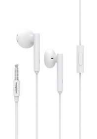 Resim Gajeena Wopow We04 3.5mm Yüksek Kaliteli Kulak İçi Kulaklık, Huawei Tasarımı, Beyaz We04 