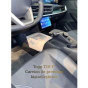 Resim Carvion Togg SEDAN T10 F Ara Konsol Kutusu Beyaz (Bej) 