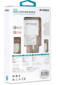 Resim Syrox J15 Uyumlu Hızlı Şarj Aleti 